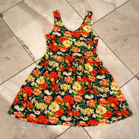 Tough Cookie Dresses & Skirts - ✨Floral neon dress